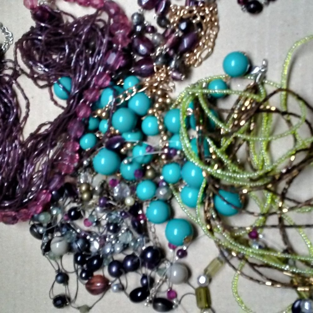 Necklaces and one bracelet